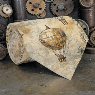 Tie cravate industrielle personnalisée Steampunk
