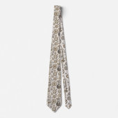 Tie cravate industrielle personnalisée Steampunk (Devant)