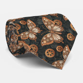 Tie cravate personnalisé Steampunk Industriel (Roulé)