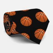 Tie de basketball - cravate de sport décontractée (Roulé)