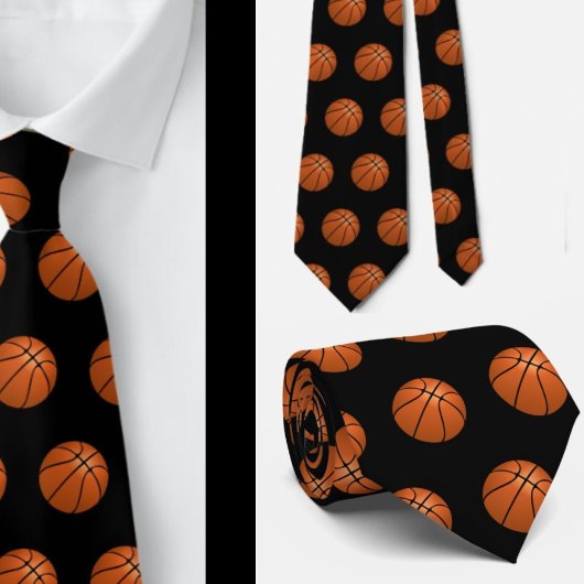 Tie de basketball - cravate de sport décontractée