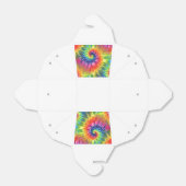 Tie Dye 2 Bedankdoosjes (Uitgevouwen)