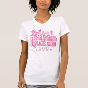 Tie Dye 2 Disco Bachelorette Retro Dancing Queen T-shirt