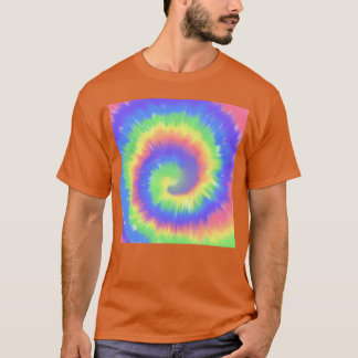 Tie Dye 70s retro T-shirt
