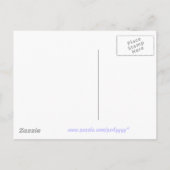 Tie dye aankondigingskaart (Achterkant)