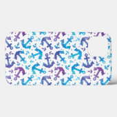 Tie Dye Anchor Pattern 2 Case-Mate iPhone Case (Achterkant (horizontaal))