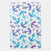 Tie Dye Anchor Pattern 2 Theedoek (Verticaal)