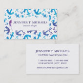Tie Dye Anchor Pattern Visitekaartje (Voorkant / Achterkant)