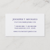 Tie Dye Anchor Pattern Visitekaartje (Achterkant)