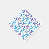 Tie Dye Anker Patroon Servet (Hoek)