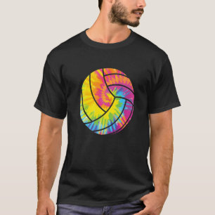 Tie Dye Beach Volleyball Retro Setters Co T-shirt