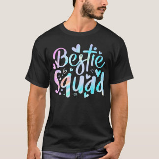 Tie Dye Beste Vriend Matching Bestie Squad BFF Sch T-shirt
