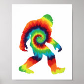 Tie Dye Bigfoot Poster (Voorkant)