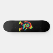 Tie Dye Bigfoot Skateboard (Horizontaal)