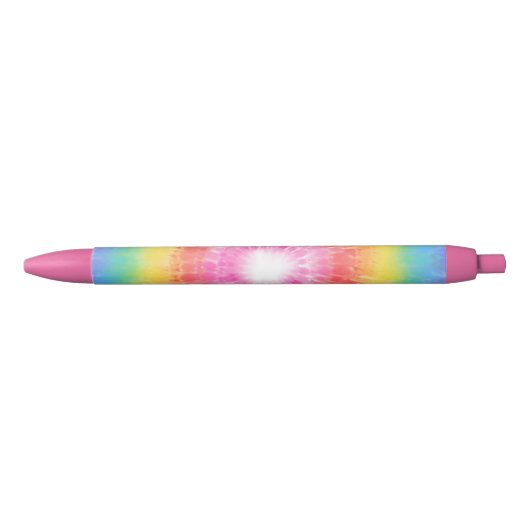 Tie Dye Blauwe Inkt Pen (Voorkant)