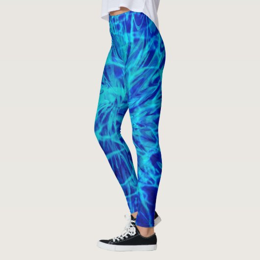 TIE DYE BLUE LEGGINGS (Links)