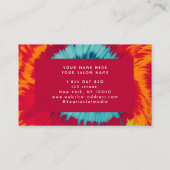 Tie Dye Braids Visitekaartje (Achterkant)