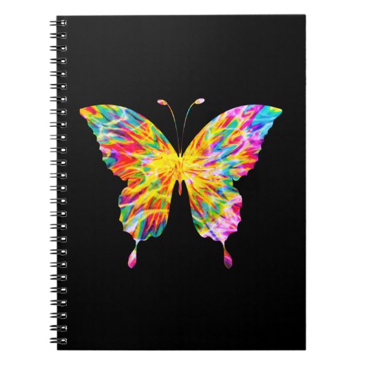 TIE DYE BUTTERFLY NOTITIEBOEK (Voorkant)