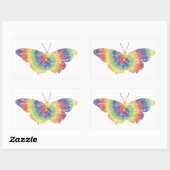 Tie Dye Butterfly Sticker (Vel)