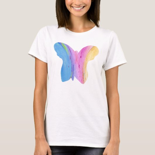 TIE DYE BUTTERFLY T-SHIRT (Voorkant)