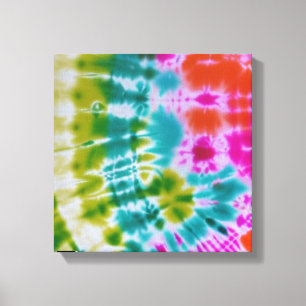 Tie Dye Canvas Afdruk