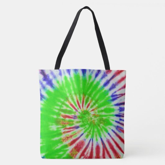 Tie Dye Canvas tas (Voorkant)