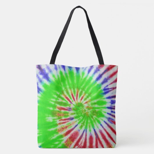 Tie Dye Canvas tas (Achterkant)