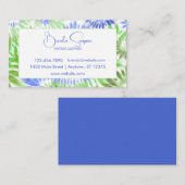 Tie Dye Cartes de visite (Devant / Derrière)