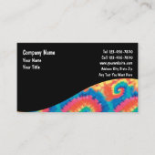 Tie Dye Cartes de visite (Devant)