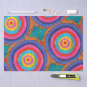 Tie Dye Circles Tissuepapier (Craft)