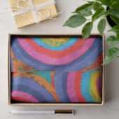 Tie Dye Circles Tissuepapier (Geschenk)