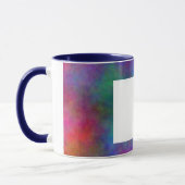 Tie Dye Coffee Cup Mok (Links)