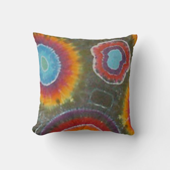 Tie Dye Coussin (Recto)
