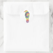 Tie Dye Crow Sticker (Tas)
