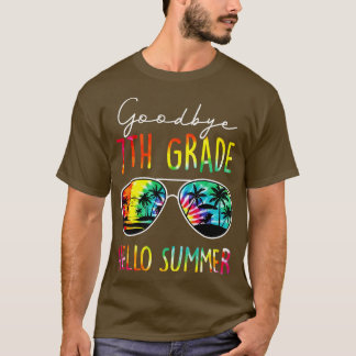 Tie Dye Dag 7e graad Hallo Zomer T-shirt