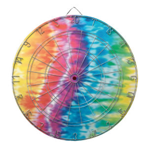 Tie Dye Dart Board Dartbord