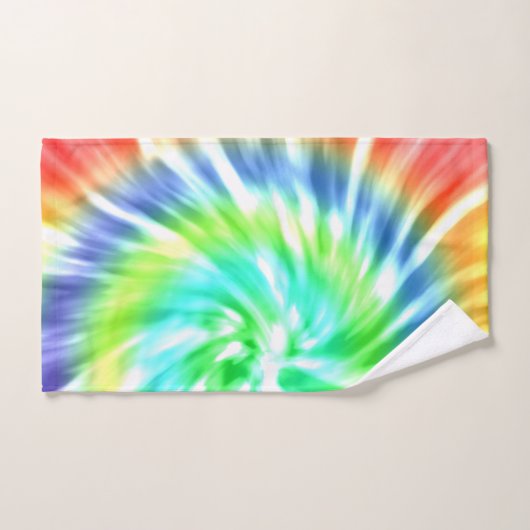 Tie Dye Design Badkamer Handdoek Set (Handdoek)