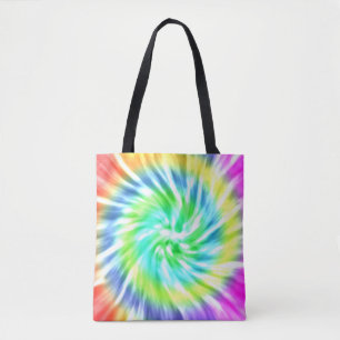 Tie Dye Design Canvas tas