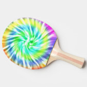 Tie Dye Design Ping Pong Paddle Tafeltennisbatje (Zijkant)