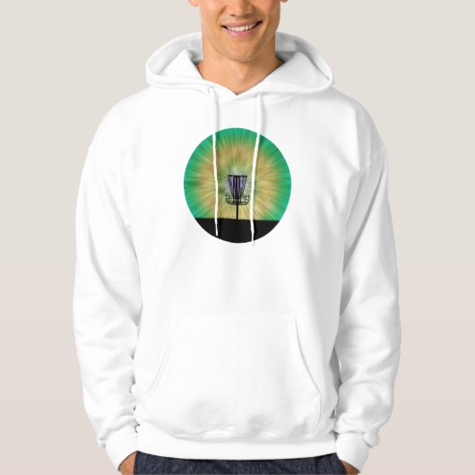 Tie Dye Disk Golf Basket Hoodie (Voorkant)