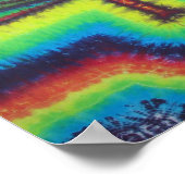 Tie Dye Dragonfly Poster (Hoek)