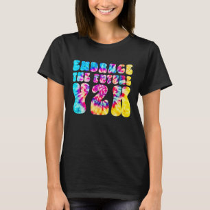 Tie Dye EMBRACE THE TOETURE Y2K T-shirt