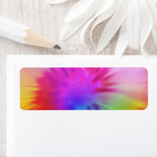 Tie Dye Étiquette (En situation)