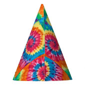 Tie Dye Feesthoedjes (Achterkant)