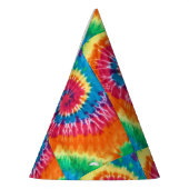 Tie Dye Feesthoedjes (Links)