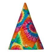 Tie Dye Feesthoedjes (Rechts)