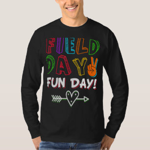 Tie Dye Field Day Vibes Last Day Field D T-shirt