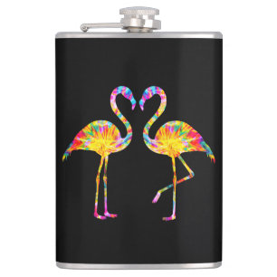 TIE DYE FLAMINGO HEUPFLES