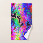 Tie Dye Fractal Bad Handdoek (Handdoek)