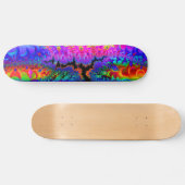 Tie Dye Fractal Skateboard (Horizontaal)